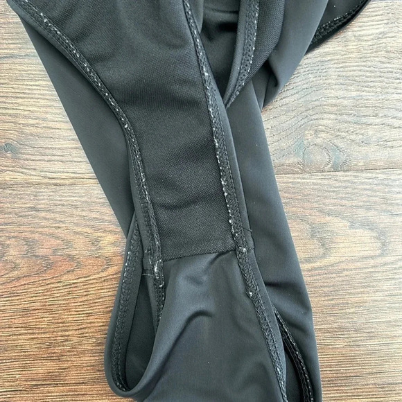 Black One Piece Bathing Suit with Lace Up Detail | Black One Piece | One Piece - Picture 11 of 11